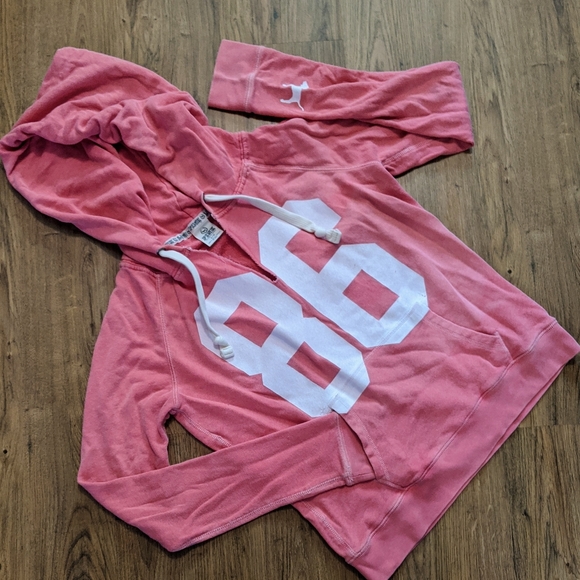 PINK Victoria's Secret Tops - BOGO! Pink Victoria Secret terry hoodie lg